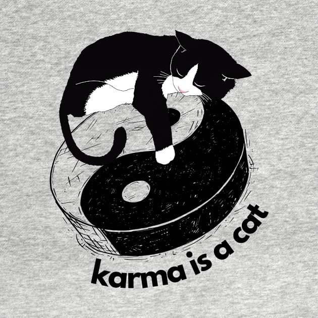 karma is a cat by shoreamy